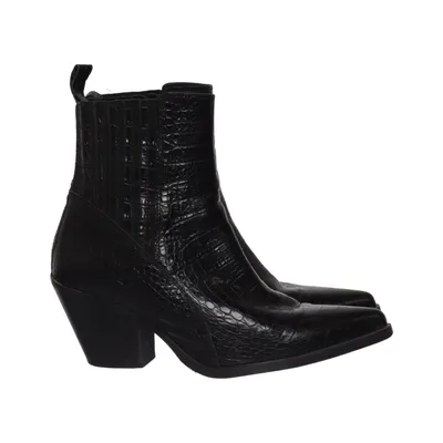 Bottes à talons (Noir) de Pedro Miralles