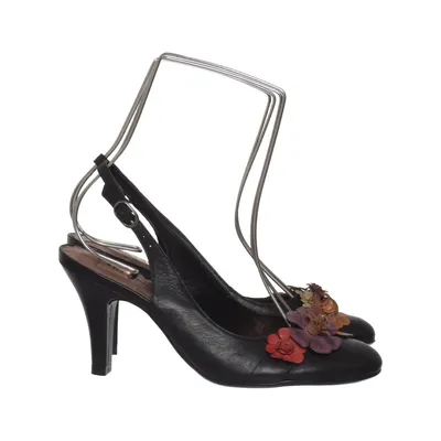 High heels (Black, Multicolored) from Via Uno Leather