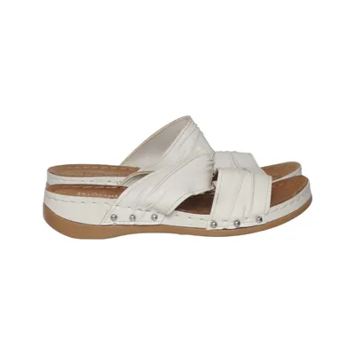 Sandales (Blanc) de Björndal Cuir