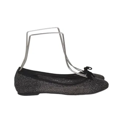 Ballerines (Noir, Argent) de Pretty Ballerinas Cuir
