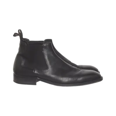 Chelsea boots (Sort) fra Novita Man Læder