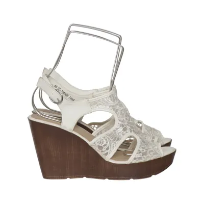 Chaussure compensées (Blanc, Marron) de Vox