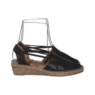 Wedges (Lädersandaler espadrillos) from Kanna Leather