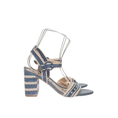 Sandaletter (Blå, Beige) från Sam Edelman Skinnimitation