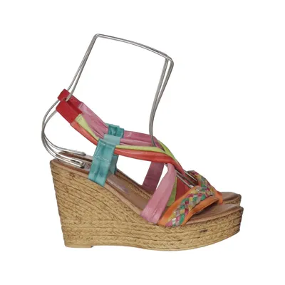 Wedges (Multicolored) from Marila Leather