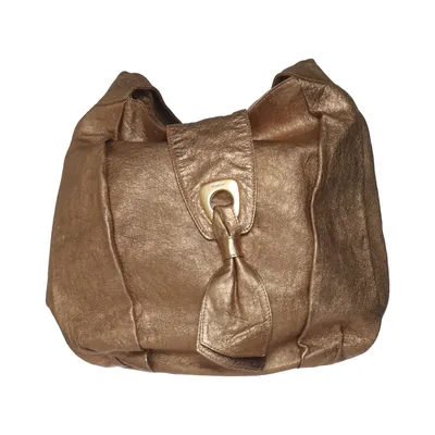 Håndtaske (Guld) fra MaxMara Læder