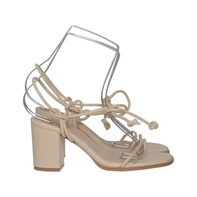 High heel sandals (Beige) from Alohas