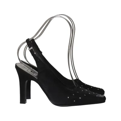 High heel sandals (Black) from JPW