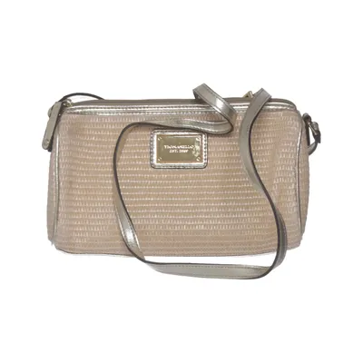 Axelremsväska (Beige, Guldfärgad) från Tignanello