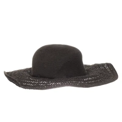 Sun hat (Brown) from Pieces Polyester