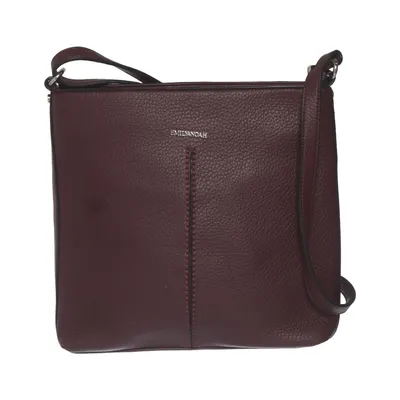Shoulder-bag (Red) from Emily & Noah Polyester, Polyurethane