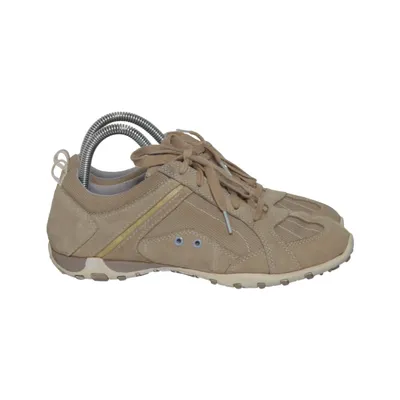 Halbschuhe (Beige) von Geox Respira Leder