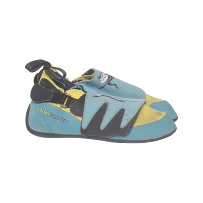Climbing shoes (Blue, Yellow, Black) from Mad Rock
