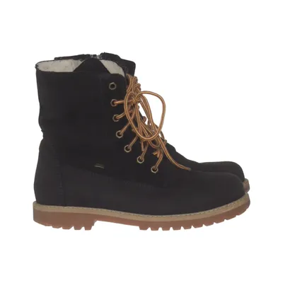Bottes à lacets (Noir) de Däumling Cuir