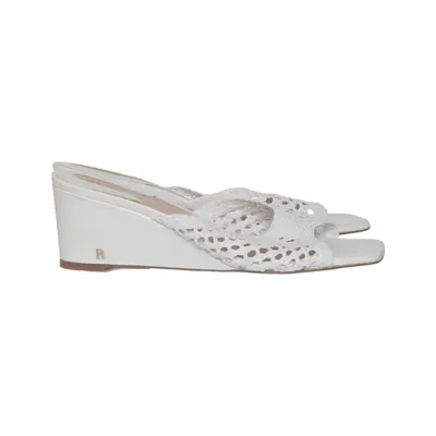 Chaussure compensées (Blanc) de Rouje Cuir