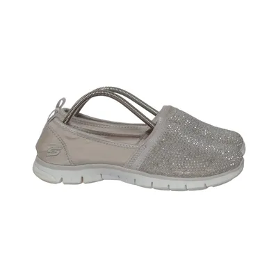 Slip-ons (Silver) from Skechers Polyurethane