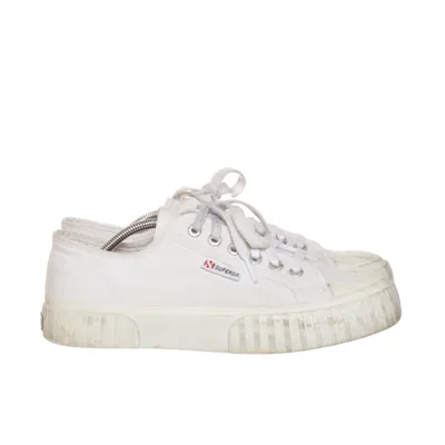 Canvas schoenen (Wit) van Superga