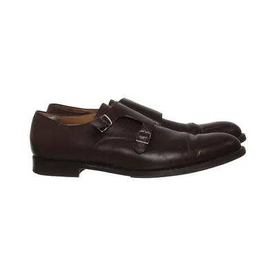Monk strap shoes (Brown) from Morjas Leather