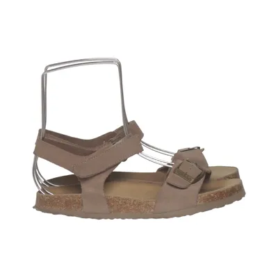 Sandalen (Bruin) van Friboo Leer