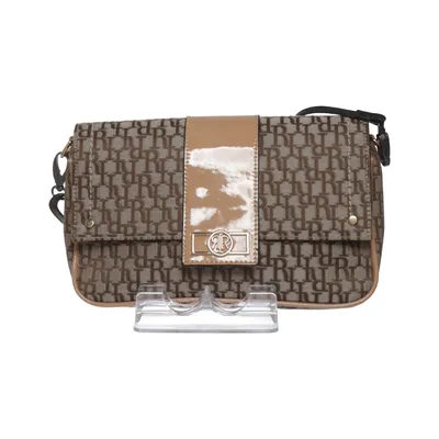 Axelremsväska (Beige, Brun) från River Island Polyester, Polyuretan
