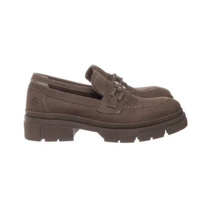Loafers (Brown) from Tamaris Suede