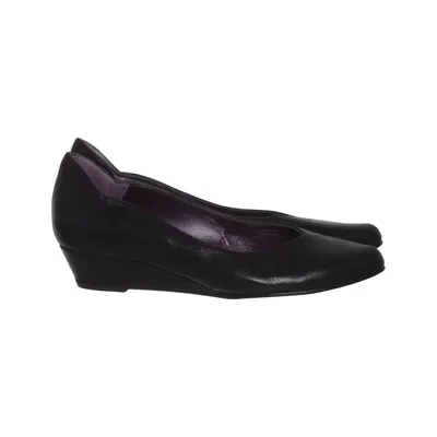 Chaussure compensées (Noir) de Gennia Cuir