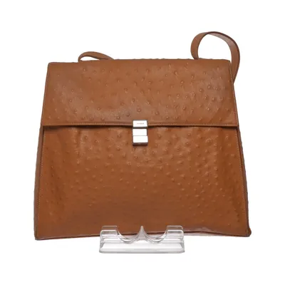 Shoulder-bag (Brown) from Disser Leather