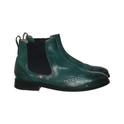 Bottines Chelsea (Turquoise) de Melvin & Hamilton Cuir