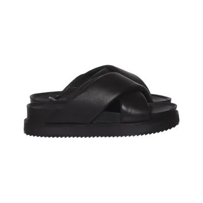Sandaler (Clea Slider) fra Selected Femme Læder