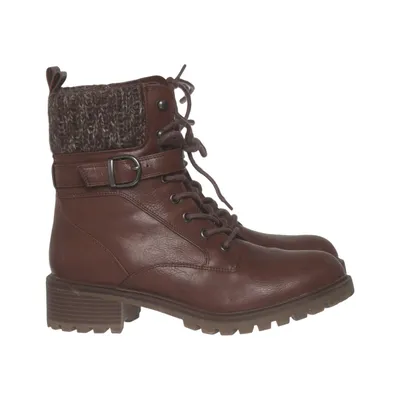 Bottes à lacets (Marron) de Landrover Polyester
