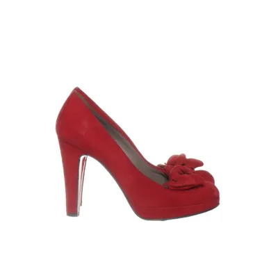 High heels (Red) from Festa Suede