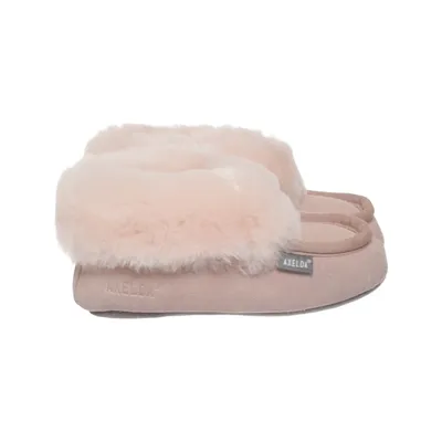 Slippers (Pink) from Axelda Leather