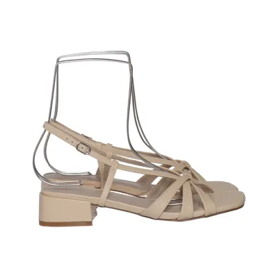High heel sandals (Beige) from So All