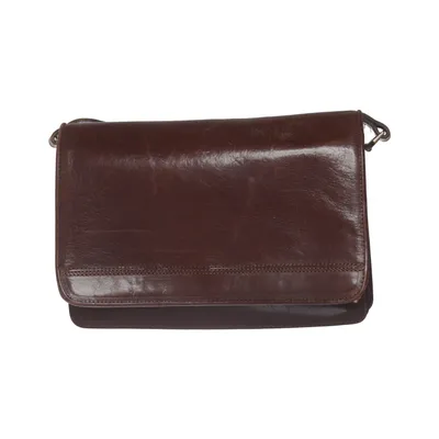 Shoulder-bag (Brown) from Burkelys Leather House