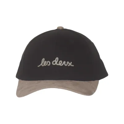Baseballkeps (Svart, Beige) från Les Deux Bomull, Polyester