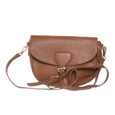 Axelremsväska (Brun) från Made in italy Skinn