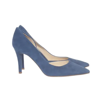 Pumps (Blå) från A Pair Skinn