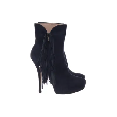 Heeled boots (Blue) from Pura Lopez Suede