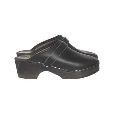 Clogs (Black) from Moheda Toffeln Leather
