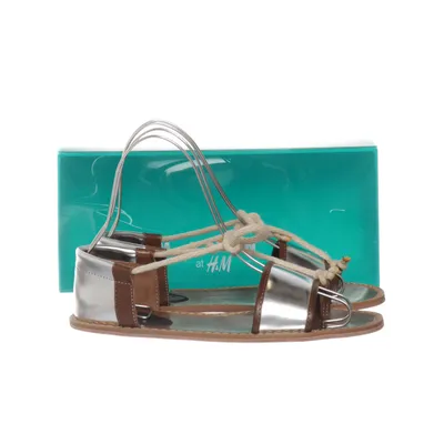 Sandals (Silver) from Marni at H&M Leather