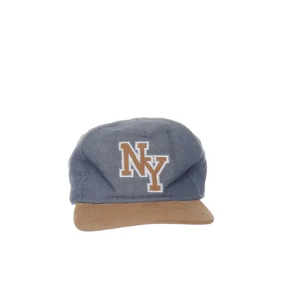Honkbalpet (Blauw, Bruin) van H&M Katoen, Polyester