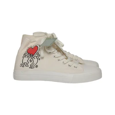 Canvas sko (Keith Haring) fra Keith Haring