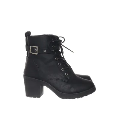 Laced boots (Black) from Krush