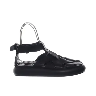 Sandalen (Zwart) van COS Leer