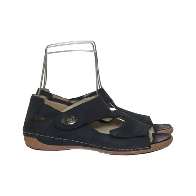 Sandals (Blue) from Waldläufer Leather