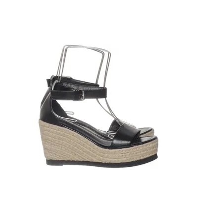 Chaussure compensées (Noir, Beige) de Timesize