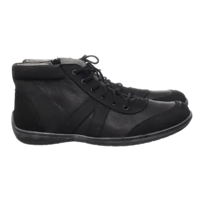 Laced boots (Black) from Bär Leather