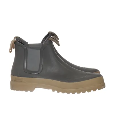 Chelsea boots (Gray, Beige) from STENK