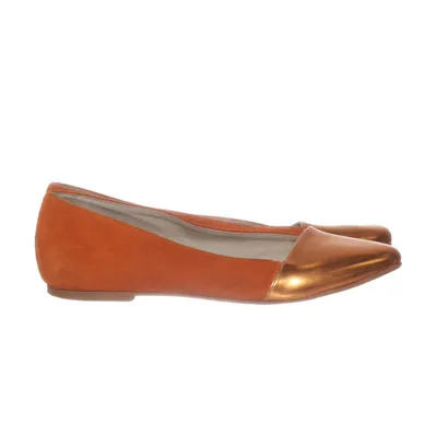 Ballerines (Orange) de Blankens Cuir