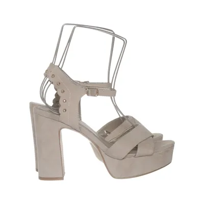Sandales à talons hauts (Beige) de Depeche